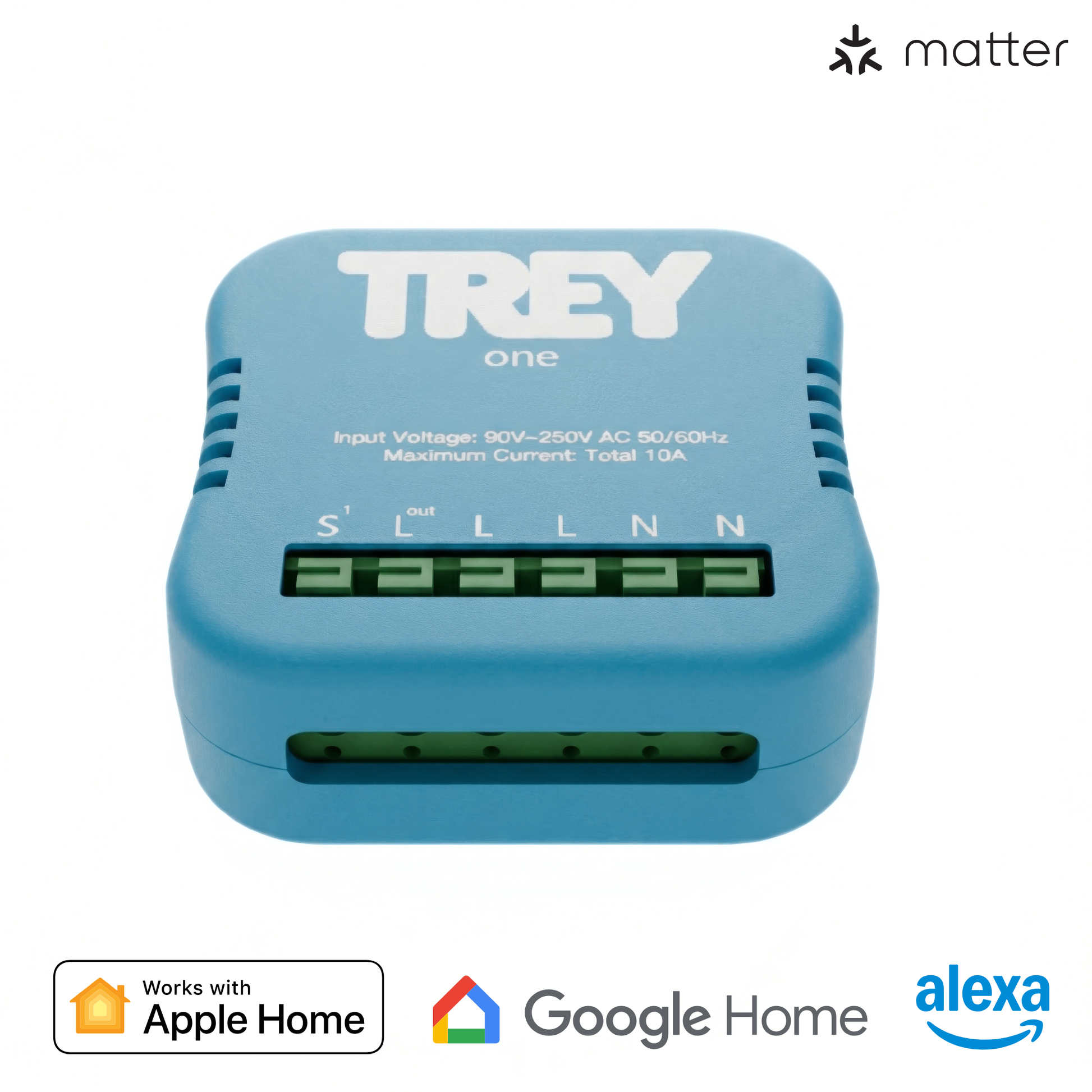 TREYone Matter Smart Switch für die Unterputzdose