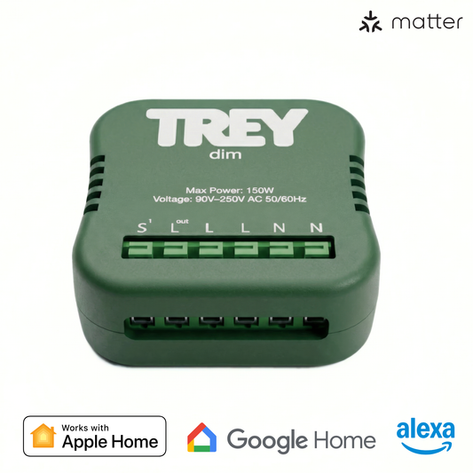 TREYdim Matter Smart Dimmer für die Unterputzdose